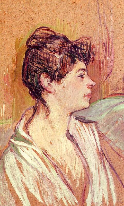  Henri  Toulouse-Lautrec Portrait of Marcelle oil painting image